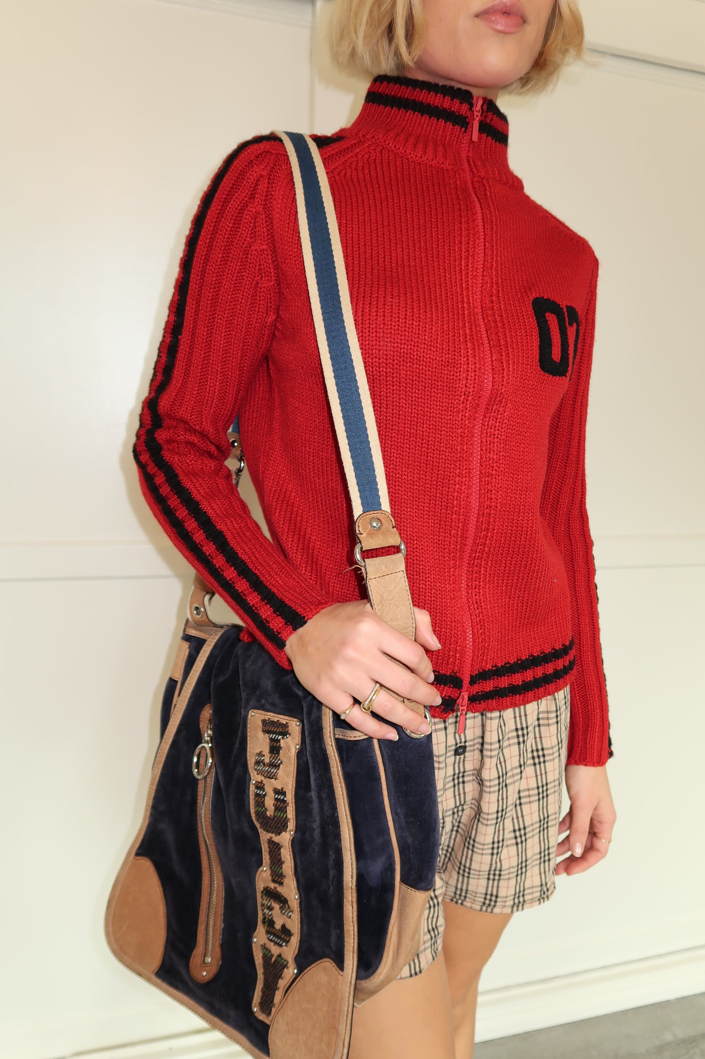 SPORTY SPICE ZIP SWEATER