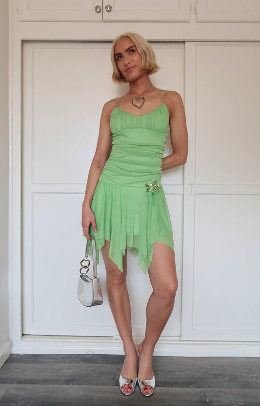 Y2K TINKERBELL DRESS