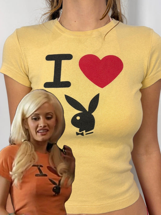 HOLLY HEARTS PLAYBOY TEE