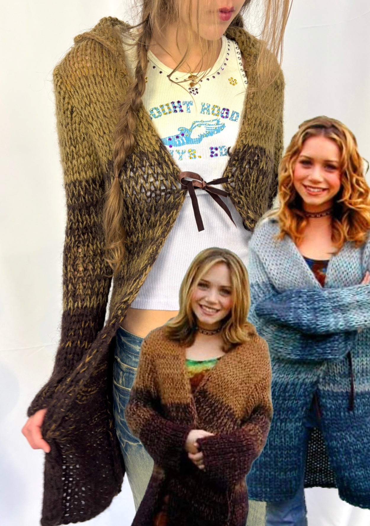 OLSEN TWIN KNIT CARDIGAN