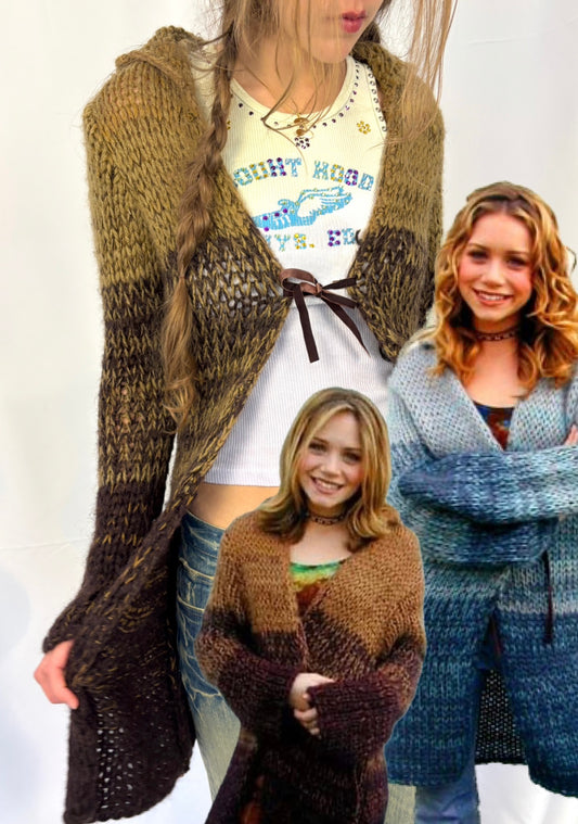 OLSEN TWIN KNIT CARDIGAN