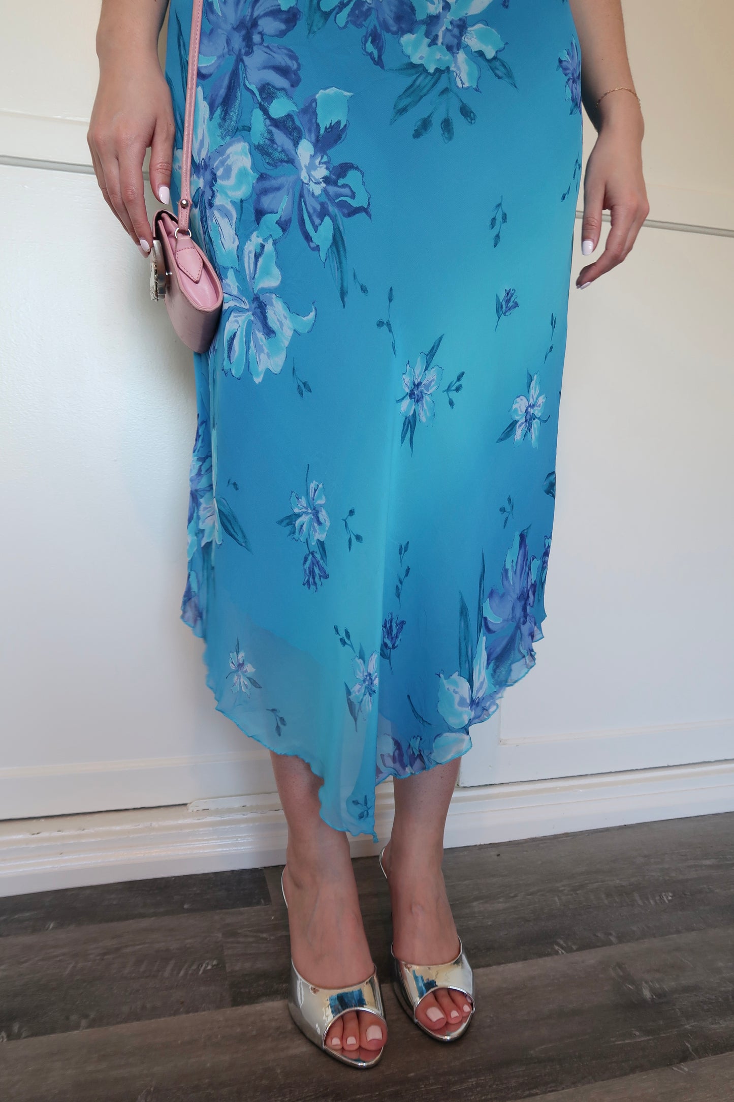 VINTAGE AQUAMARINE DRESS
