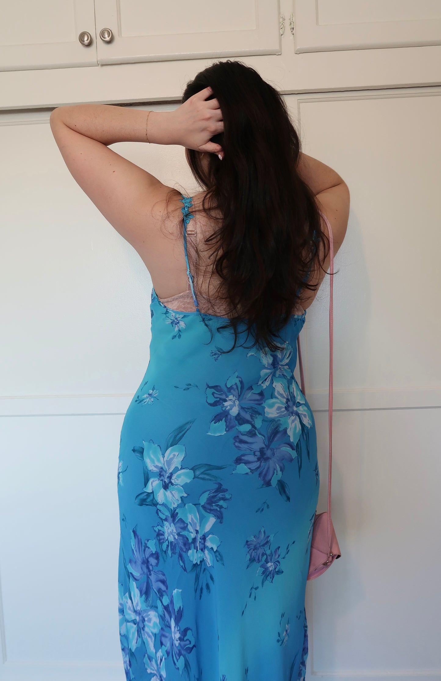 VINTAGE AQUAMARINE DRESS
