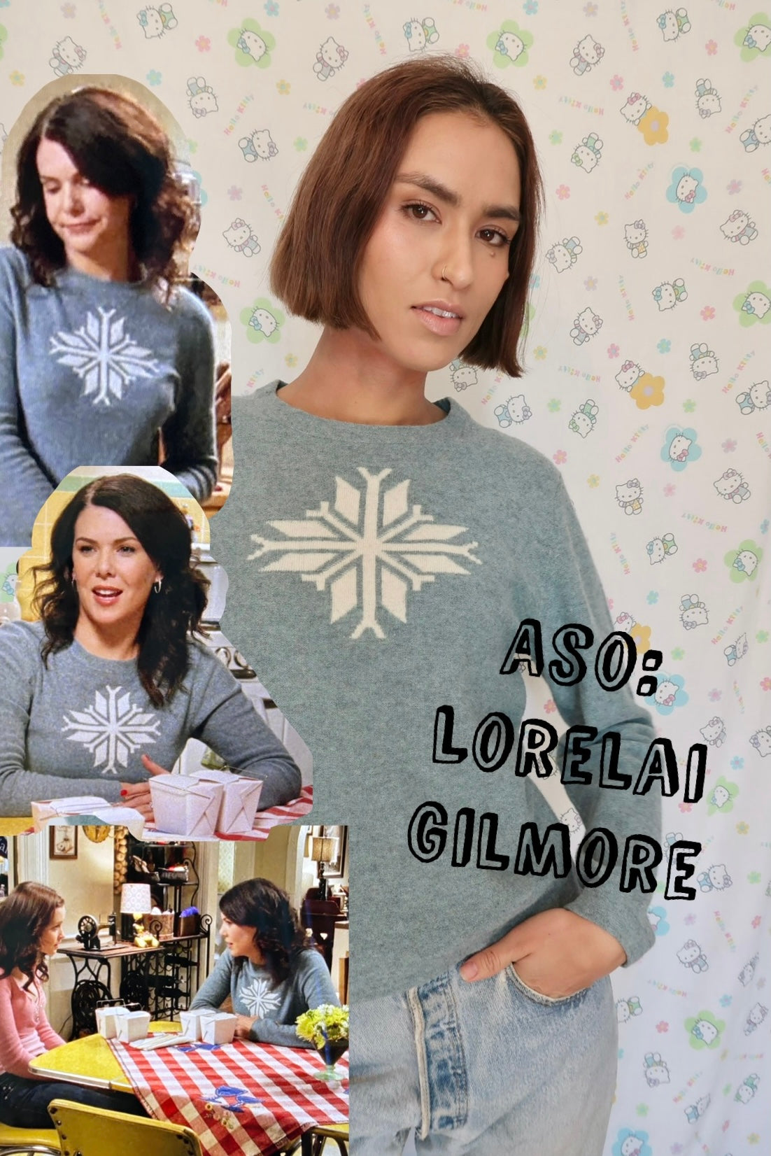 LORELAI GILMORE I SMELL SNOW SWEATER