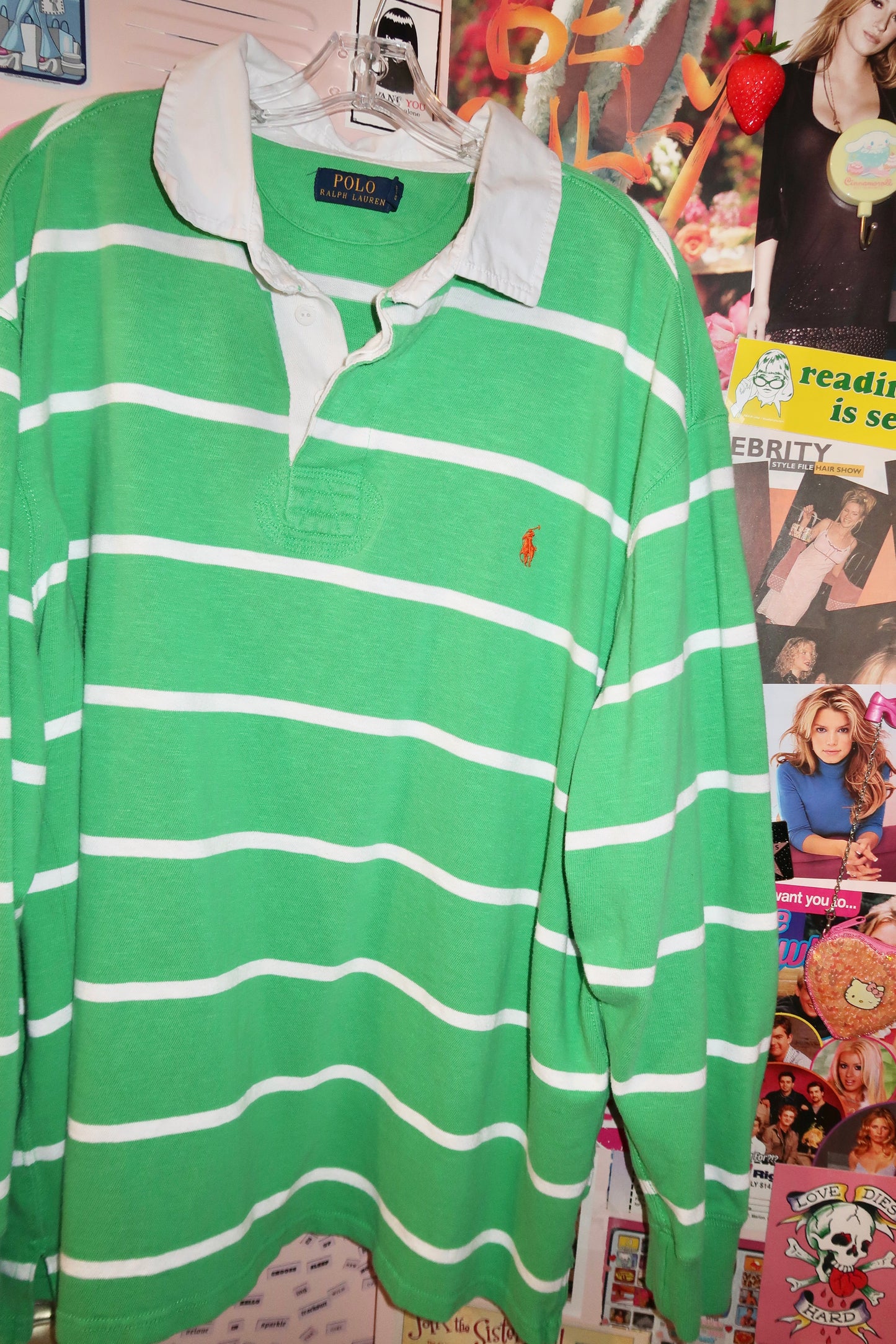 VINTAGE GREEN QUEEN POLO