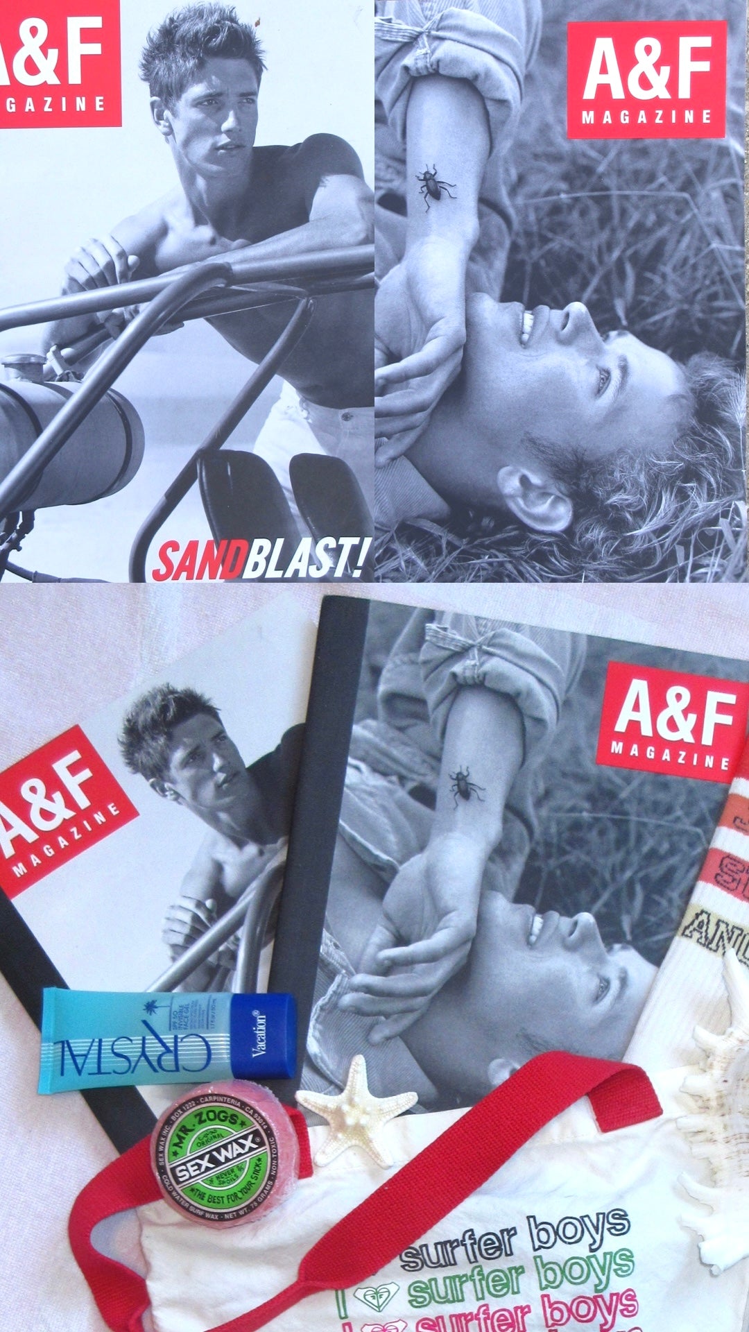 VINTAGE A&F MAGAZINE DUO