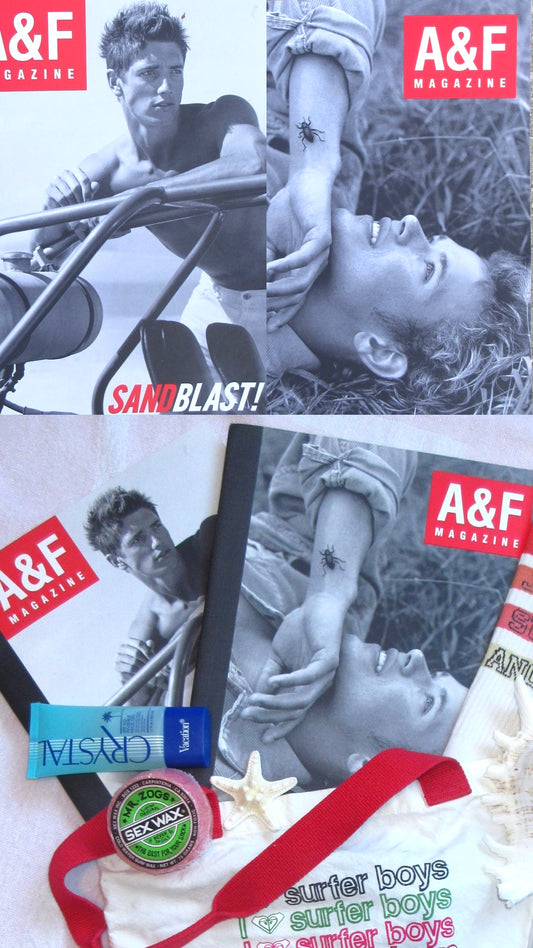 VINTAGE A&F MAGAZINE DUO